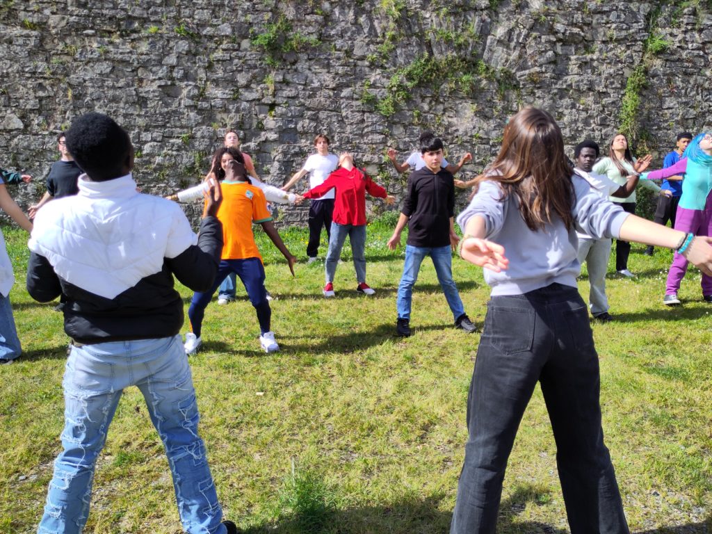 Tournage du clip porte de mousserolles