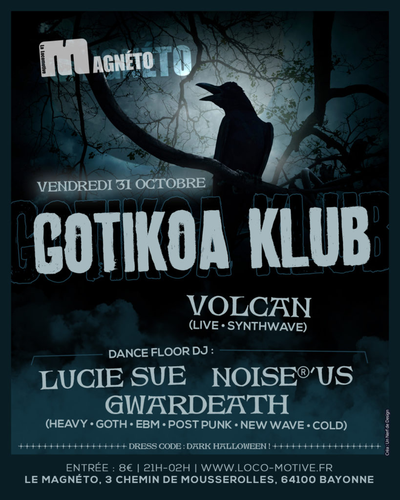Affiche Gotikoa Klub Halloween 2025